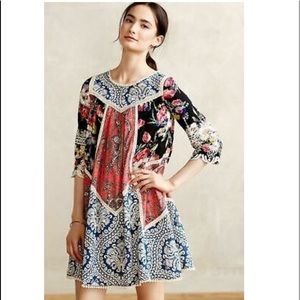 Anthropologie Vanessa Virginia bohemian dress 6
